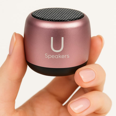 Fashionit U Speakers Micro Mini Bluetooth Speaker with Mic | Small Bluetooth Speaker