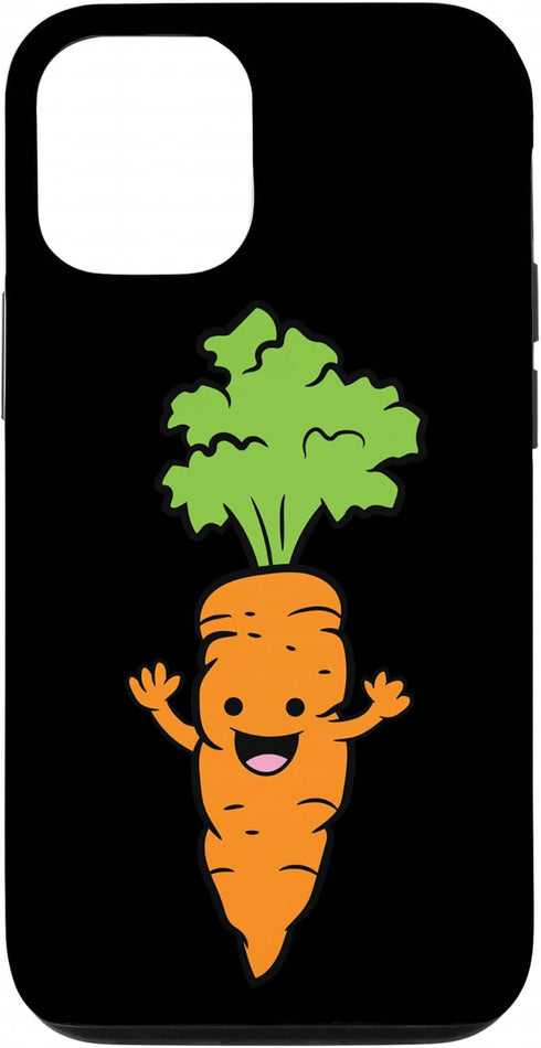 Cute Carrot Vegetable Tees and Gifts Carrot Hands Up Vegetable Love Carrots Case for iPhone 12/12 Pro