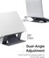 MOFT Laptop Stand for Desk - Adhesive MacBook Stand with 2 Adjustable Angles, Portable for 11"-16" Laptops