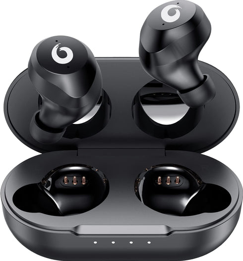 X9 Wireless Earbuds - Bluetooth 5.3, Waterproof, Touch Control, Deep Bass Headphones for Sports & Gaming (Black)