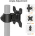 suptek Mount,2 Pack(MD6TB-2) Single Head and Plate Vesa Pole Monitor Mount Bracket for Monitor