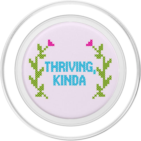 PopSockets Phone Grip Funny PopSocket - Thriving Kinda PopGrip for MagSafe