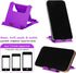 SynHHergyx 6 Cell Phone Stand for Desk, Pcs Colorful Foldable Phone Stand Portable Universal Adjustable Cellphone