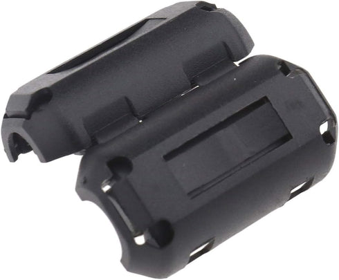 20pcs Clip-On Ferrite Ring Core Noise Suppressor, EMI RFI Clip Cable