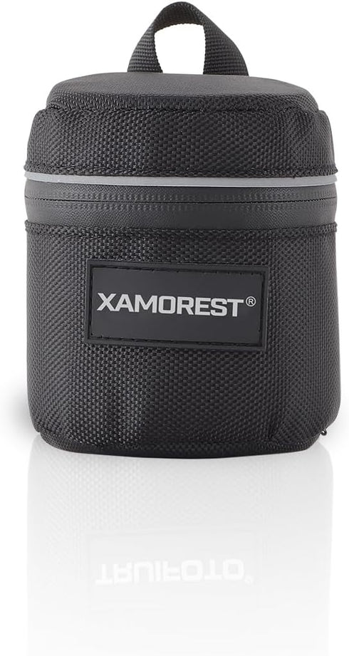 Camera Lens Bag Compatible with Canon EF 24mm f/2.8, EF 50mm f/1.8, Nikon 35mm f/1.8G, and Other Lenses Below 3.15"