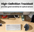 Trackball 34mm/1.34 Inches Replacement Ball for Logitech M575, M570, MX Ergo, ELECOM, Kensington, Perixx, Glossy - Gray
