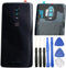 Ubrokeifixit Rear Back Glass Door Cover Replacement for OnePlus 6T A6010 A6013 LTE 6.41" (Mirror Black)