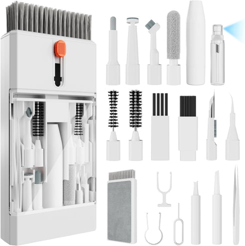 Electight Laptop Cleaning Kit Keyboard Cleaner Brush, 22-in-1 Multi-Function Laptop Cleaner Tool for