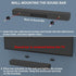 JINGer Universal Speaker Wall Mount for Sony, Vizio, Samsung, Roku, and More, Speaker Brackets for Rear Satellite