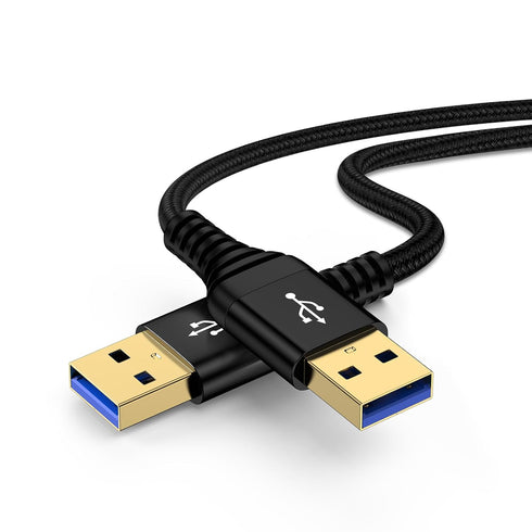 USB 3.0 A to A, 6 FT, Male to Male Cable Double