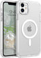 BENTOBEN iPhone 11 Case - Slim, Shockproof, Anti-Fingerprint, Translucent Matte, MagSafe Compatible, 6.1’’ White Cover.