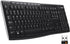 Logitech K270 Wireless Keyboard for Windows, Full-Size 2.4 GHz with Number Pad and 8 Multimedia Keys (Black)