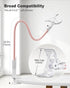 SAIJI Gooseneck Phone Stand for Bed, Long Arm Clip Clamp Mount for Filming, Compatible with 4.0-6.5'' Mobile Cell Phone