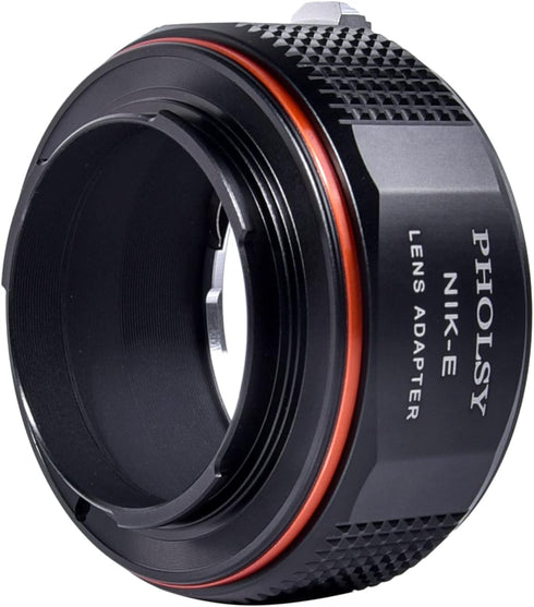 Lens Mount Adapter for Manual Focus, Compatible with Nikon F Lens to Sony E (NEX) Camera Body