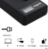 EN-EL19 LCD USB Charger for Nikon Coolpix S33, S7000, S6900, S2800, and More, Black EN-EL19-L