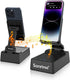 Wireless Bluetooth Speakers with Phone Stand: Portable Cell Phone Holder with Bluetooth Speaker for Home, Office,