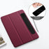 Fintie Pencil Holder Sticker - Black Adhesive Leather Pen Pouch Sleeve for Apple Pencil Pro & USB-C