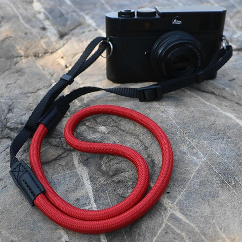 Quick Release Camera Neck Strap, Adjustable Shoulder Belt for Mirrorless Digital Cameras, 30-53inch Red