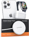Galvanox 2-in-1 Charger for iPhone and Apple Watch Combo, Magnetic Dual Sided Charging Compatible with MagSafe