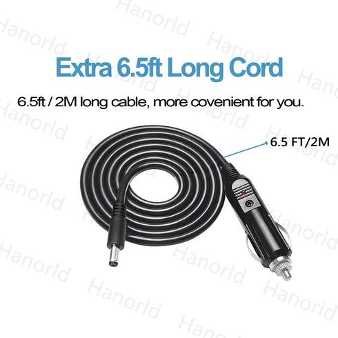 12V/24V DC Car Charger Replacement for MARBERO M82 M168 M270 M82MAX M822 M85B M87 M88 Power Adapter