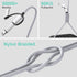 MTAKYI Multi 5 in 1 Universal USB Charging Cable, 3M/10FT USB A/Type C to Lightning+Type C+Micro USB Nylon Braided Sync