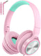 Kids Headphones with Microphone, Wired Over Ear Headsets, Volume Limited 85dB/94dB for Boys Girls Teens, Travel