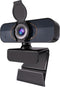Generic 1080P PC Webcam with Built-in Noise-Canceling Microphone Physical Privacy Cover Automatic Light