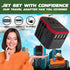 CACTECHS 4 1 International Universal Travel Adapter Worldwide USB Type C Travel Charger, EU UK European Travel Plug