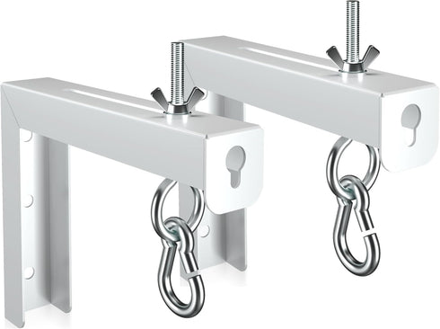 XINLEI Universal Projector Screen Wall Mount L-Brackets Hanging Ceiling Mount, 6 inch Adjustable