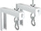 XINLEI Universal Projector Screen Wall Mount L-Brackets Hanging Ceiling Mount, 6 inch Adjustable