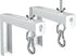 XINLEI Universal Projector Screen Wall Mount L-Brackets Hanging Ceiling Mount, 6 inch Adjustable