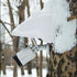 Universal Security Camera Sun Rain Cover Shield for Dome/Bullet Outdoor Camera, Protective Roof (White)