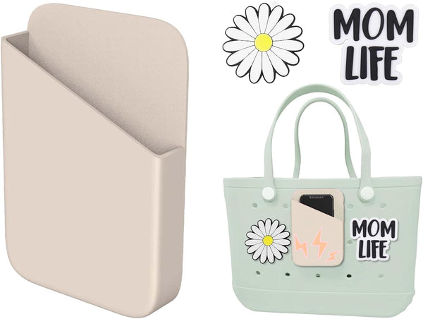Silicone Phone Holder for Bogg Bag, Momlife Bag Charms, Find Your Phone in a Second with Bogg Bag Holder