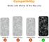 molzar Grip Series Case for iPhone 15 Pro Max with Real Forged Carbon Fiber, Glossy Black/Green