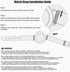 Bands 22mm Stainless Steel Metal Mesh Replacement Strap for Samsung Galaxy Watch 46mm / Galaxy 3 45mm / Gear S3, Huawei