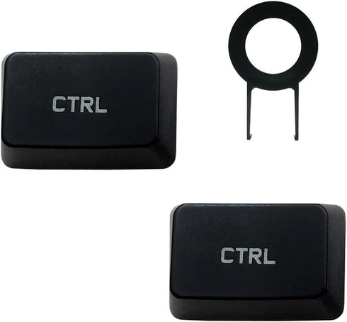 2X CTRL Keys Left & Right Replacement Keycaps for Logitech G910 Keyboard Romer G