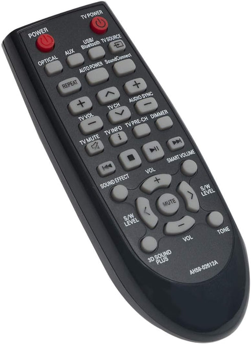 AH59-02612A Replace Remote Control, Compatible with Samsung Sound Bar Models HW-H550, HW-H551, HW-E450