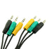 Replacement 3.5mm 1/8" TRS Stereo Mini Jack Color Coded Audio Cable for Logitech 5.1 Channel Speakers z-5500, z-5450,