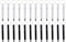 Mikikit Mini Stylus Pen, 24 Pcs Keychain Stylus Pen, Ballpoint Pen, Tablet Stylus, Touchscreen Stylus Pen with Keyring