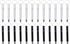 Mikikit Mini Stylus Pen, 24 Pcs Keychain Stylus Pen, Ballpoint Pen, Tablet Stylus, Touchscreen Stylus Pen with Keyring