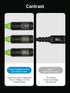 Hagibis USB 4 Cable, LED Display USB C 240W Fast Charging Cable with 8K@60Hz Data Transfer for iPhone 15/15 Pro Max