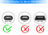 Right Angle Micro USB Cable 90 Degree Charger Cord for Samsung Galaxy S7/S6/S5, Kindle Fire, TV Stick (3-Pack)