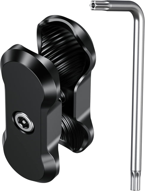 BRCOVAN Aluminum Alloy Anti-Theft Double Socket Arm | Compatible with RAM Mounts B Size 1'' Ball