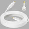 30 feet White Optical Audio Cable, Slim Toslink Digital Fiber Optic Audio