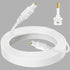 30 feet White Optical Audio Cable, Slim Toslink Digital Fiber Optic Audio