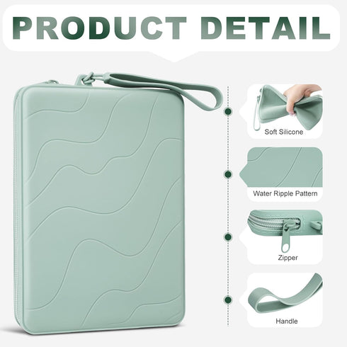 Dadanism 6-7 Inch 7" 6" Silicone Clutch for Kindle Paperwhite and Kindle Colorsoft Signature Edition, K-indle, Kobo