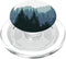 Pine Tree Mountain Scene Teal Forest Pattern PopSockets PopGrip for MagSafe