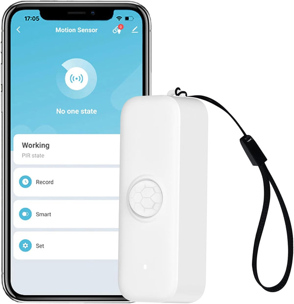 WiFi Smart Motion Sensor: Wireless PIR Motion Detector for Home Security, Infrared Sensor with App Notification