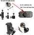 30Pack 1/4 3/8 Inch 1/4" Camera Tripod Screw Mount Kit to Adapter Threaded Converter Swivel Ball Head and Hot Shoe E