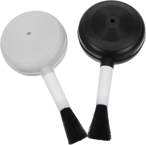 2pcs Cleaning Blower Brush, Camera Air Blower Lens, Small Hair Dryer Air Dust Blower and Brush for Laptop